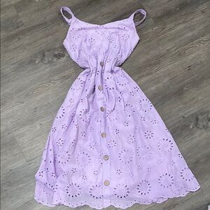 Light Purple Latin Teen Dress